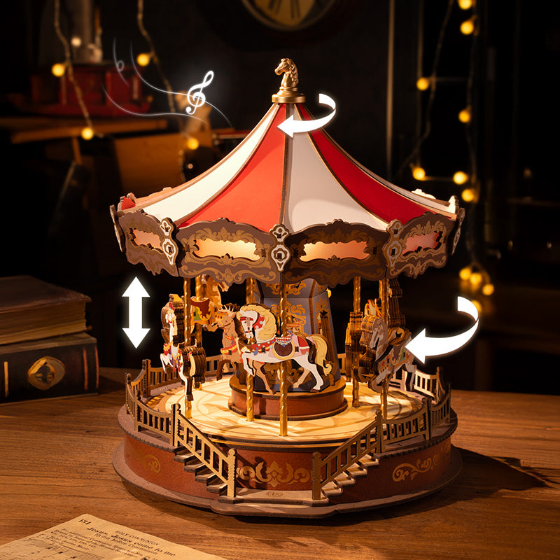 Zenei rotáció világítással